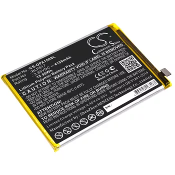   OPPO BLP817 helyettesítő mobiltelefon akkumulátor (Li-Polymer, 3.85V, 4150mAh / 15.98Wh) - Utángyártott