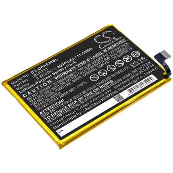   OPPO BLP781 helyettesítő mobiltelefon akkumulátor (Li-Polymer, 3.85V, 3000mAh / 11.55Wh) - Utángyártott