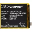OPPO BLP723 helyettesítő mobiltelefon akkumulátor (Li-Polymer, 3.85V, 3800mAh / 14.63Wh) - Utángyártott