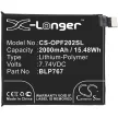 OPPO BLP767 helyettesítő mobiltelefon akkumulátor (Li-Polymer, 7.74V, 2000mAh / 15.48Wh) - Utángyártott
