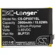 OPPO BLP731 helyettesítő mobiltelefon akkumulátor (Li-Polymer, 3.85V, 3900mAh / 15.02Wh) - Utángyártott