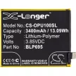 OPPO BLP695 helyettesítő mobiltelefon akkumulátor (Li-Polymer, 3.85V, 3400mAh / 13.09Wh) - Utángyártott