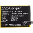 OPPO BLP713 helyettesítő mobiltelefon akkumulátor (Li-Polymer, 3.85V, 4000mAh / 15.40Wh) - Utángyártott