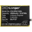 OPPO BLP727 helyettesítő mobiltelefon akkumulátor (Li-Polymer, 3.85V, 4900mAh / 18.87Wh) - Utángyártott