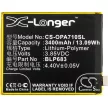 OPPO BLP683 helyettesítő mobiltelefon akkumulátor (Li-Polymer, 3.85V, 3400mAh / 13.09Wh) - Utángyártott