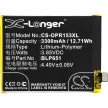 OPPO BLP651 helyettesítő mobiltelefon akkumulátor (Li-Polymer, 3.85V, 3300mAh / 12.71Wh) - Utángyártott