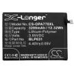 OPPO BLP631 helyettesítő mobiltelefon akkumulátor (Li-Polymer, 3.85V, 3200mAh / 12.32Wh) - Utángyártott
