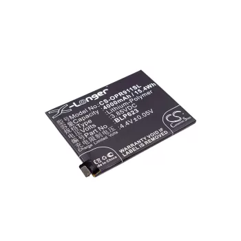   OPPO BLP623 helyettesítő mobiltelefon akkumulátor (Li-Polymer, 3.85V, 4000mAh / 15.40Wh) - Utángyártott