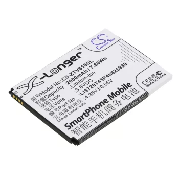   Orange Li3720T43P4h825839 helyettesítő mobiltelefon akkumulátor (Li-ion, 3.8V, 2000mAh / 7.60Wh) - Utángyártott