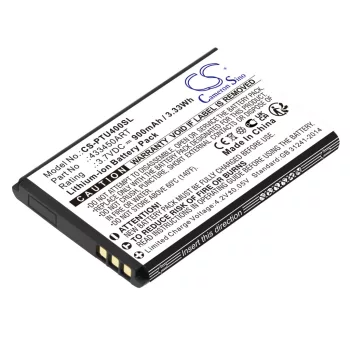   Panasonic 433450ART helyettesítő mobiltelefon akkumulátor (Li-ion, 3.7V, 900mAh / 3.33Wh) - Utángyártott