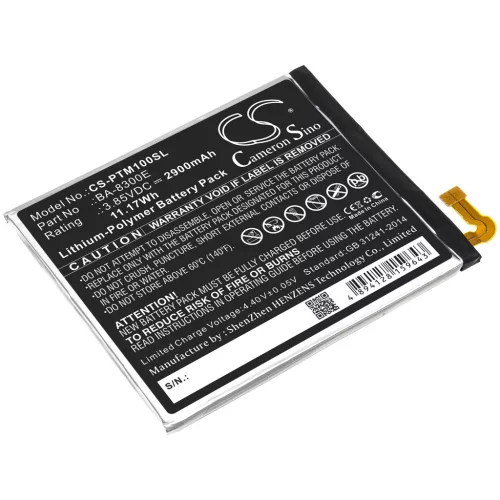 Pantech BA-8300E helyettesítő mobiltelefon akkumulátor (Li-Polymer, 3.85V, 2900mAh / 11.17Wh) - Utángyártott