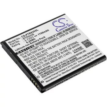   Pantech BTR930B helyettesítő mobiltelefon akkumulátor (Li-ion, 3.7V, 1700mAh / 6.29Wh) - Utángyártott