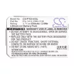 Pantech PBR-C120, PG-1410 helyettesítő mobiltelefon akkumulátor (Li-ion, 3.7V, 550mAh) - Utángyártott