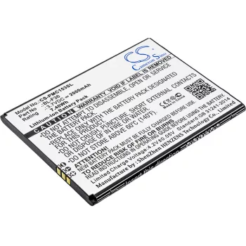   PHICOMM BL-F36 helyettesítő mobiltelefon akkumulátor (Li-ion, 3.7V, 2000mAh / 7.40Wh) - Utángyártott