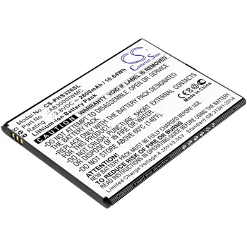   Philips AB3000IWMC helyettesítő mobiltelefon akkumulátor (Li-ion, 3.8V, 2800mAh / 10.64Wh) - Utángyártott