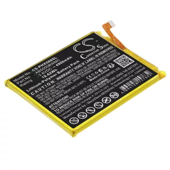   Philips AB5000BWMC helyettesítő mobiltelefon akkumulátor (Li-Polymer, 3.8V, 4900mAh / 18.62Wh) - Utángyártott