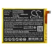 Philips AB5000BWMC helyettesítő mobiltelefon akkumulátor (Li-Polymer, 3.8V, 4900mAh / 18.62Wh) - Utángyártott