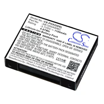   Philips AB1200AWMC helyettesítő mobiltelefon akkumulátor (Li-ion, 3.7V, 1100mAh / 4.07Wh) - Utángyártott