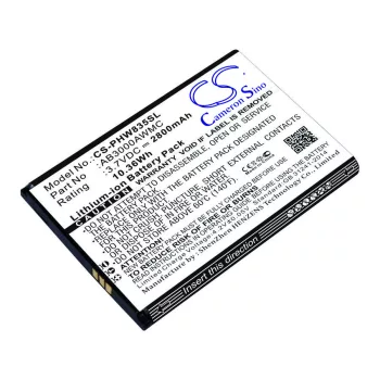   Philips AB3000AWMC helyettesítő mobiltelefon akkumulátor (Li-ion, 3.7V, 2800mAh / 10.36Wh) - Utángyártott