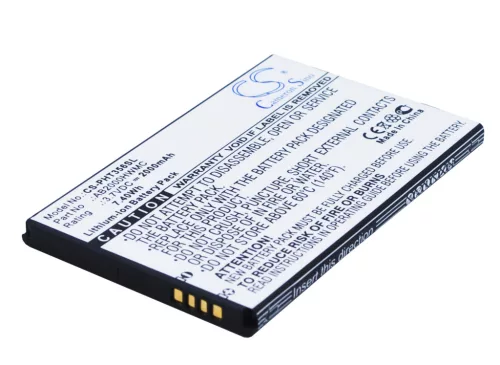 Philips AB2000HWMC helyettesítő mobiltelefon akkumulátor (Li-ion, 3.7V, 2000mAh / 7.40Wh) - Utángyártott
