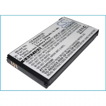   Philips AB2000FWML helyettesítő mobiltelefon akkumulátor (Li-ion, 3.7V, 1650mAh / 6.11Wh) - Utángyártott