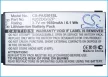 Philips AB2000FWML helyettesítő mobiltelefon akkumulátor (Li-ion, 3.7V, 1650mAh / 6.11Wh) - Utángyártott