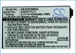 Philips A20SZT/C11 helyettesítő mobiltelefon akkumulátor (Li-ion, 3.7V, 1100mAh) - Utángyártott