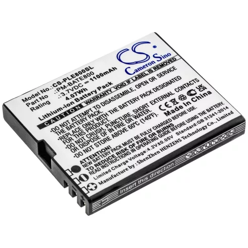 Plum PM-BATE800 helyettesítő mobiltelefon akkumulátor (Li-ion, 3.7V, 1100mAh / 4.07Wh) - Utángyártott