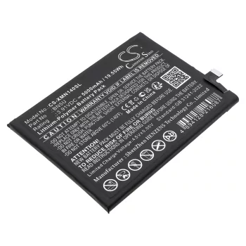   Xiaomi BN5U helyettesítő mobiltelefon akkumulátor (Li-Polymer, 3.91V, 5000mAh / 19.55Wh) - Utángyártott