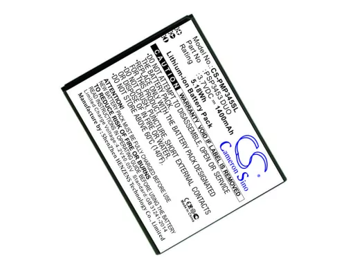 Prestigio PSP3453 DUO helyettesítő mobiltelefon akkumulátor (Li-ion, 3.7V, 1400mAh / 5.18Wh) - Utángyártott
