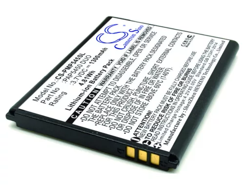 Prestigio PAP5450 DUO helyettesítő mobiltelefon akkumulátor (Li-ion, 3.7V, 1300mAh / 4.81Wh) - Utángyártott