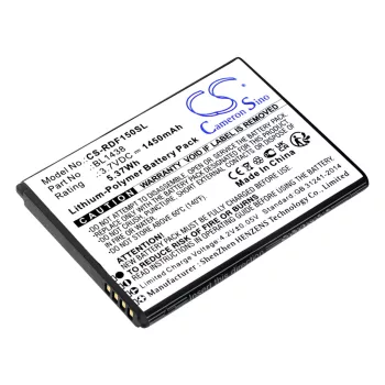   R3Di BL1438 helyettesítő mobiltelefon akkumulátor (Li-Polymer, 3.7V, 1450mAh / 5.37Wh) - Utángyártott