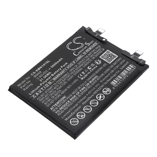 Redmi BM68 helyettesítő mobiltelefon akkumulátor (Li-Polymer, 3.85V, 5600mAh / 21.56Wh) - Utángyártott