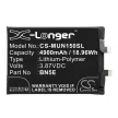 Redmi BN5E helyettesítő mobiltelefon akkumulátor (Li-Polymer, 3.87V, 4900mAh / 18.96Wh) - Utángyártott