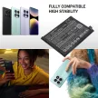 Redni BN5W helyettesítő mobiltelefon akkumulátor (Li-Polymer, 3.91V, 5000mAh / 19.55Wh) - Utángyártott
