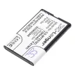 Sagem P/N 523855AR helyettesítő mobiltelefon akkumulátor (Li-ion, 3.7V, 1300mAh / 4.81Wh) - Utángyártott