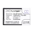 Sagem P/N 523855AR helyettesítő mobiltelefon akkumulátor (Li-ion, 3.7V, 1300mAh / 4.81Wh) - Utángyártott