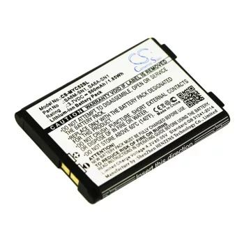   Sagem WGB-630 helyettesítő mobiltelefon akkumulátor (Li-Polymer, 3.7V, 500mAh / 1.85Wh) - Utángyártott