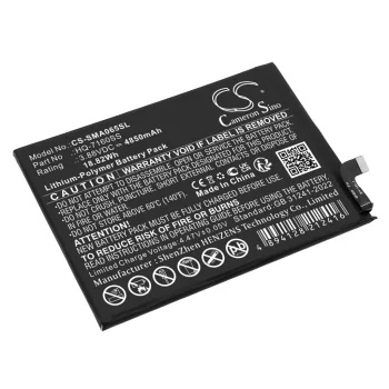   Samsung HQ-7160SS helyettesítő mobiltelefon akkumulátor (Li-Polymer, 3.88V, 4850mAh / 18.82Wh) - Utángyártott