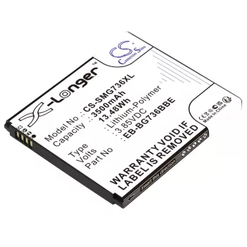   Samsung EB-BG736BBE helyettesítő mobiltelefon akkumulátor (Li-Polymer, 3.85V, 3500mAh / 13.48Wh) - Utángyártott
