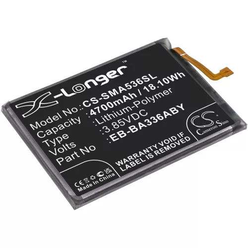 Samsung GH82-28146A helyettesítő mobiltelefon akkumulátor (Li-Polymer, 3.85V, 4700mAh / 18.10Wh) - Utángyártott