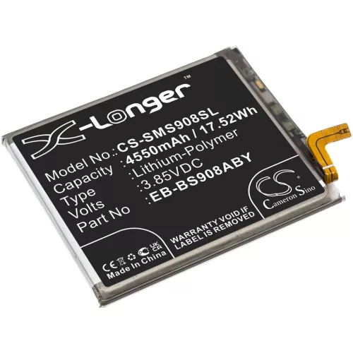 Samsung GH82-27484A helyettesítő mobiltelefon akkumulátor (Li-Polymer, 3.85V, 4550mAh / 17.52Wh) - Utángyártott