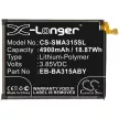 Samsung EB-BA315ABY helyettesítő mobiltelefon akkumulátor (Li-Polymer, 3.85V, 4900mAh / 18.87Wh) - Utángyártott