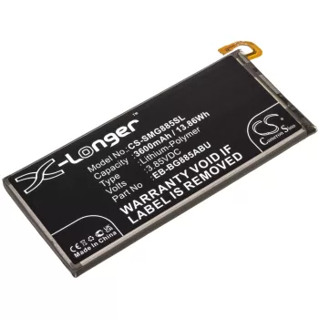   Samsung EB-BG885ABU helyettesítő mobiltelefon akkumulátor (Li-Polymer, 3.85V, 3600mAh / 13.86Wh) - Utángyártott