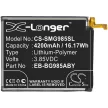 Samsung EB-BG985ABY helyettesítő mobiltelefon akkumulátor (Li-Polymer, 3.85V, 4200mAh / 16.17Wh) - Utángyártott