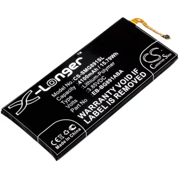  Samsung EB-EG891ABA helyettesítő mobiltelefon akkumulátor (Li-Polymer, 3.85V, 4100mAh / 15.79Wh) - Utángyártott