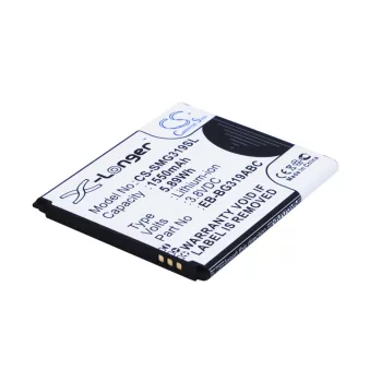   Samsung EB-BG319ABC helyettesítő mobiltelefon akkumulátor (Li-ion, 3.8V, 1550mAh / 5.89Wh) - Utángyártott
