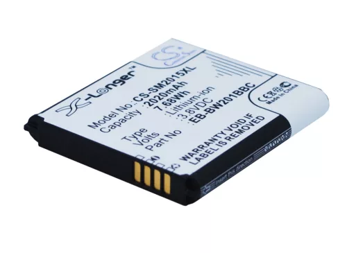 Samsung EB-BW201BBC helyettesítő mobiltelefon akkumulátor (Li-ion, 3.8V, 2020mAh / 7.68Wh) - Utángyártott