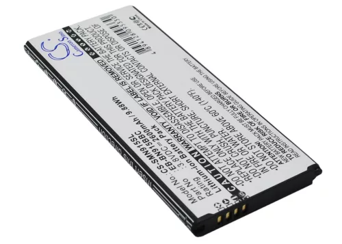 Samsung EB-BN915BBK helyettesítő mobiltelefon akkumulátor (Li-ion, 3.8V, 2600mAh / 9.88Wh) - Utángyártott