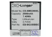 Samsung EB-BG358BBE helyettesítő mobiltelefon akkumulátor (Li-ion, 3.7V, 2000mAh / 7.40Wh) - Utángyártott